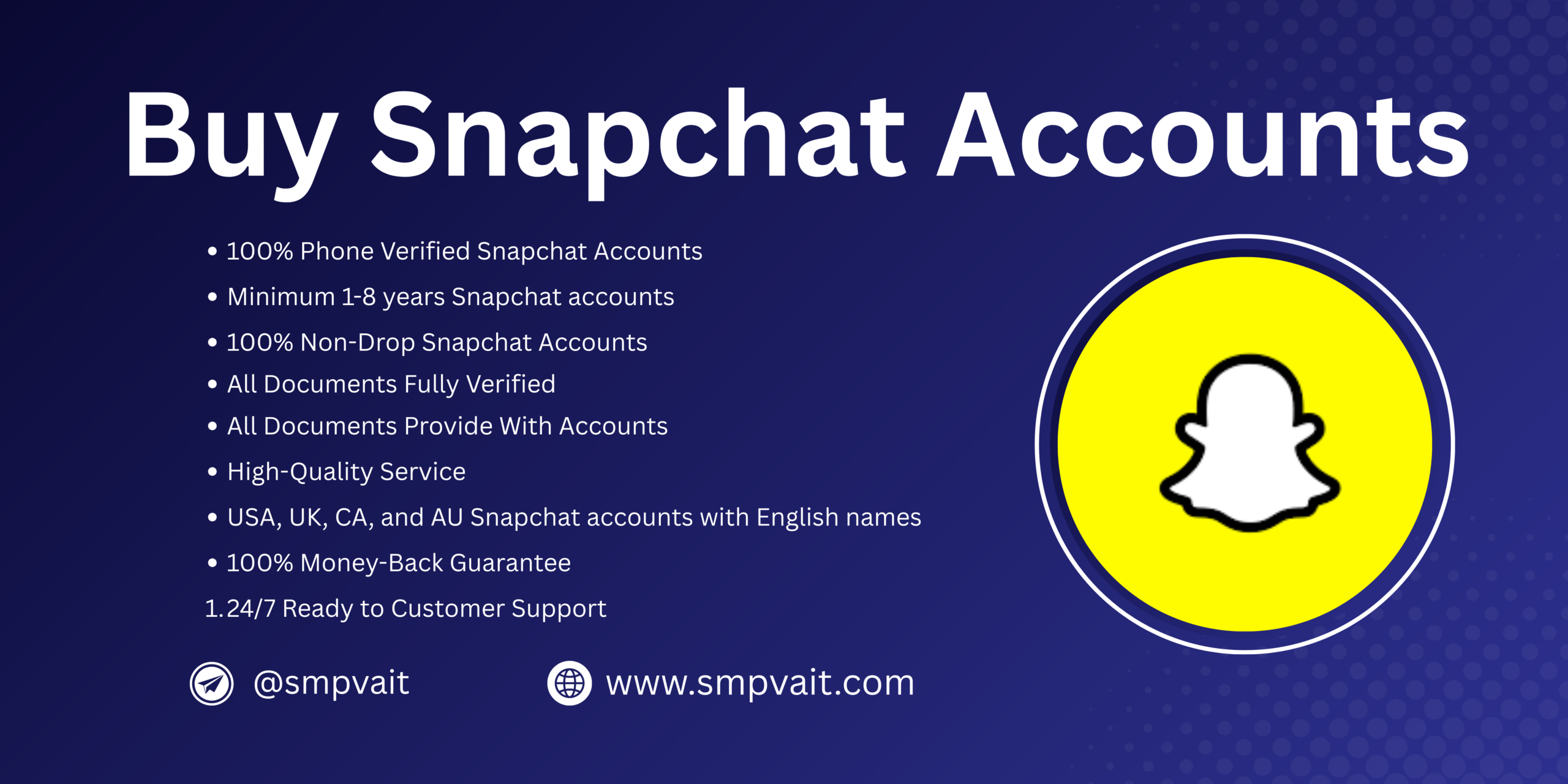 Buy Snapchat Accounts