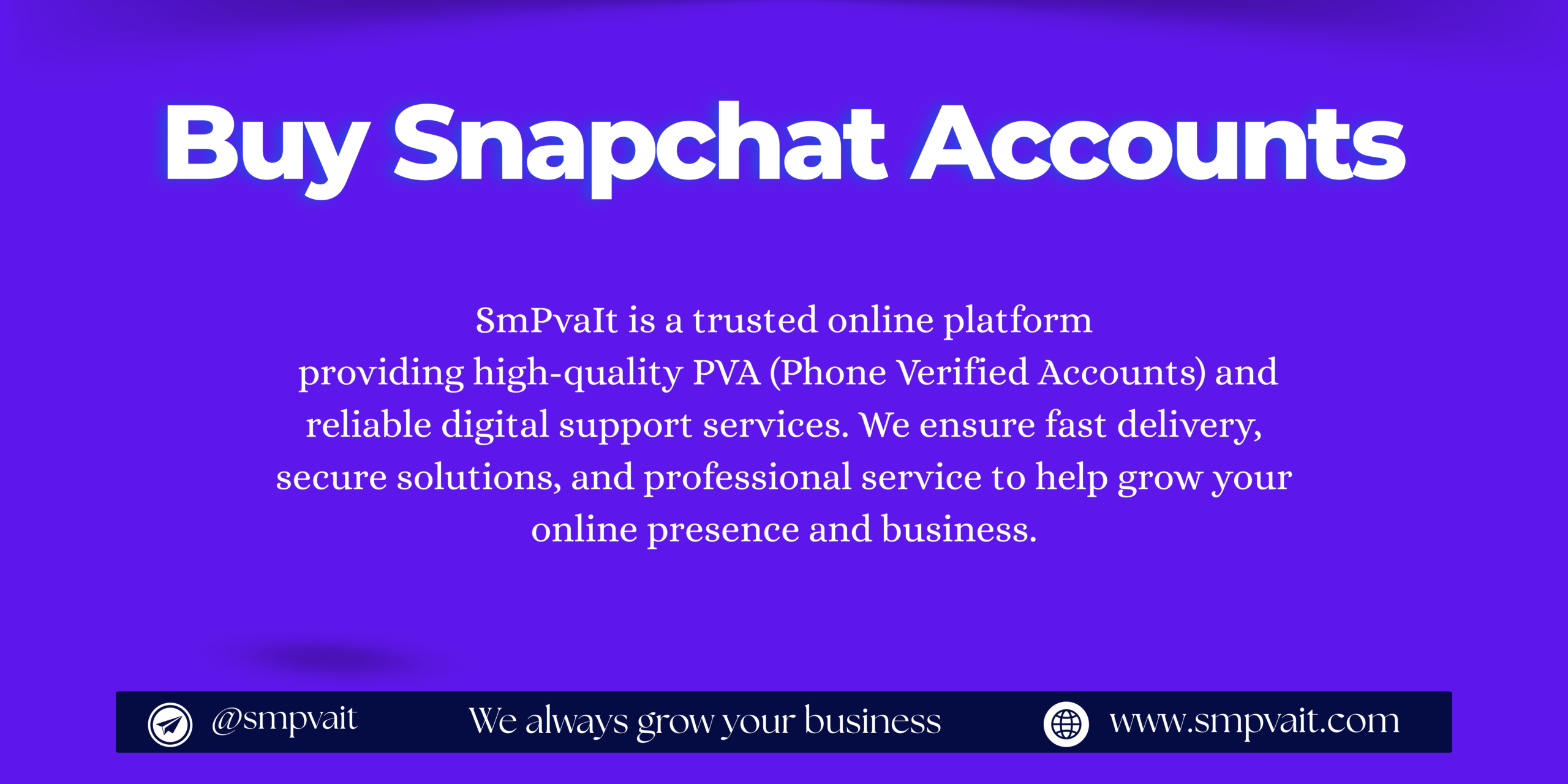 Buy Snapchat Accounts
